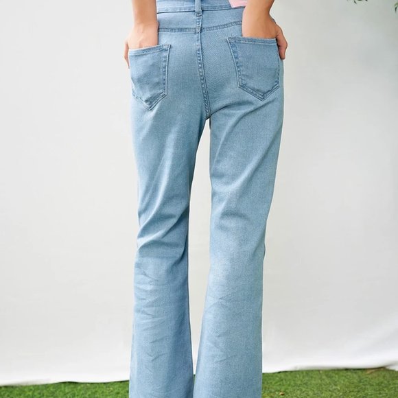 dottie US - Flared Jean Light Blue - Q0312 - Picture 3 of 5